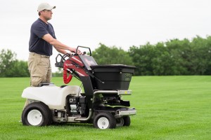 New stand-on machines including spreader sprayers and aerators increase productivity and reduce employee fatigue, which leads to increased revenue and profitabilty.