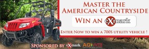 You could be the lucky winner of a new top-of-the-line Exmark 700S utility vehicle!